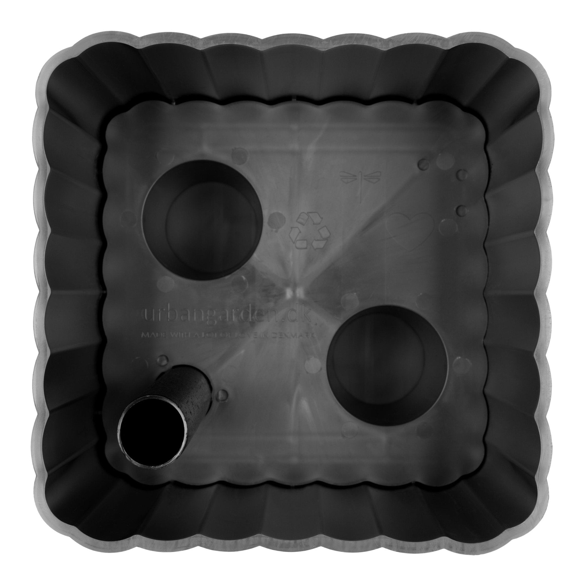 krukke med selvvanding mini set fra oven